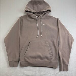 Nike Men's Taupe Hoodie